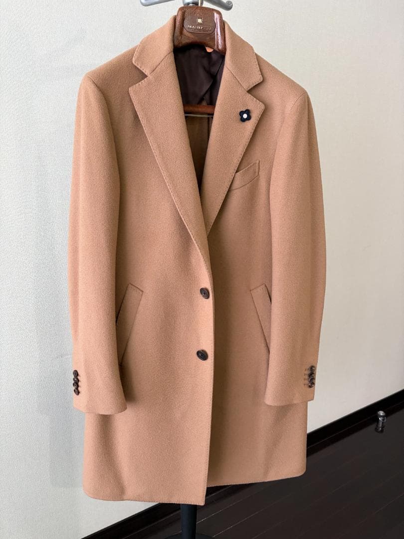 【美品】ラルディーニ／チェスターコート 48