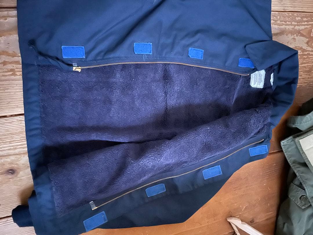 米軍実物90sUSA製U.S.NAVYアラミドデッキジャケット　A2 N1