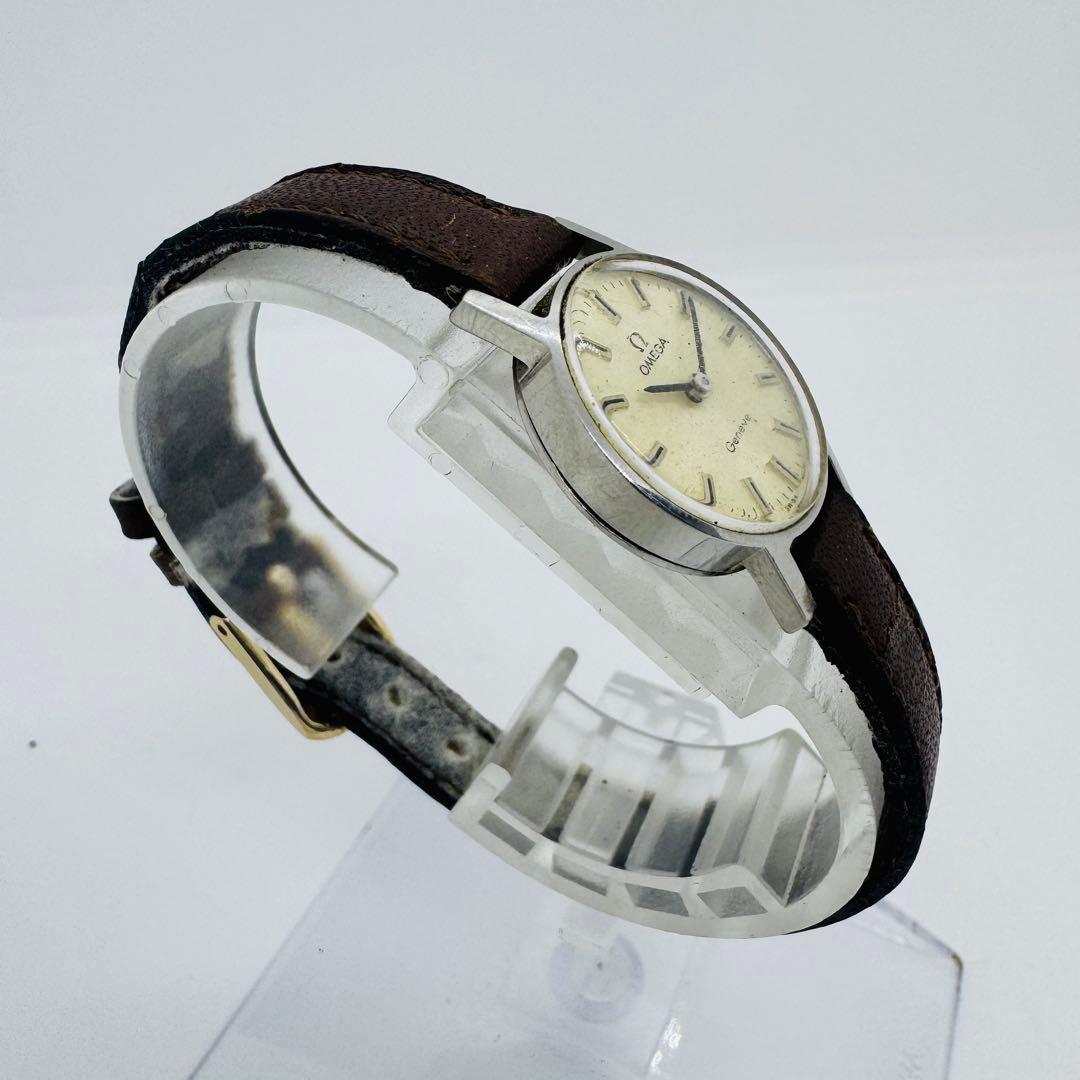 ✨OMEGA✨オメガ✨Geneve✨ジュネーブ✨シルバー✨レディース✨腕時計✨