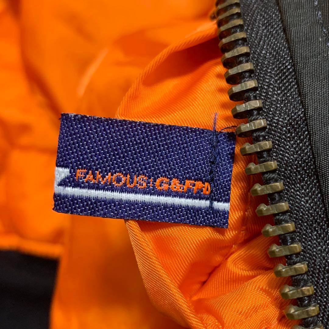 FAMOUS FAMOUZ フェイマス 4周年 MA-1 GOODENOUGH