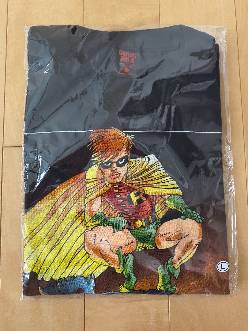 東京コミコン2025限定 バットマン ロビン Tシャツ Geeks rule