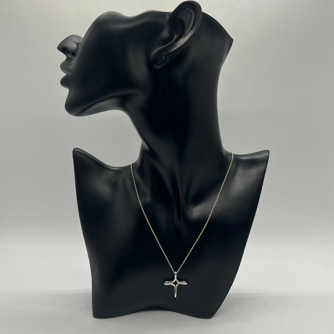 ティファニー エルサペレッティ インフィニティ オープンクロス ネックレス