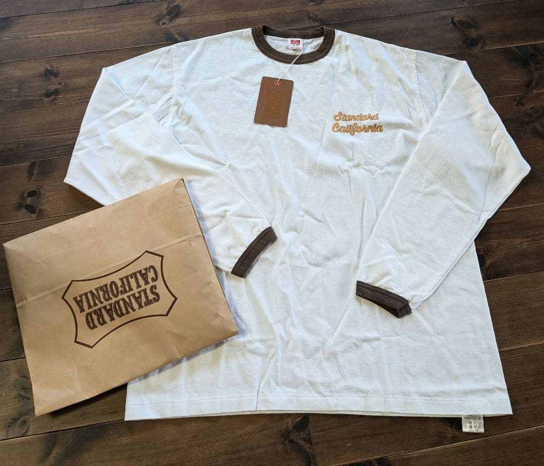 トップス SD Script Logo Ringer Long Sleeve T