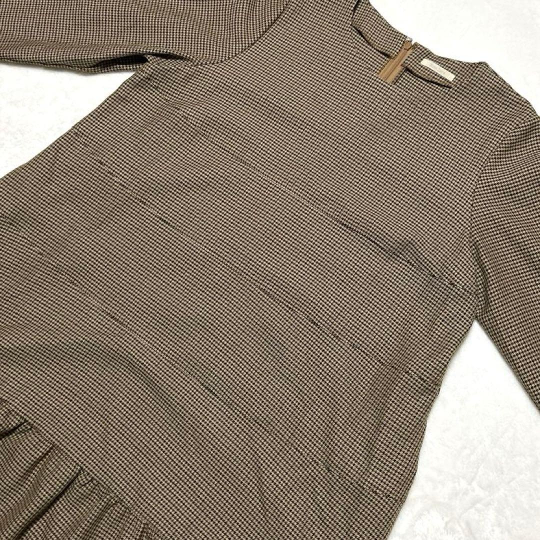 Rose Tiara チェック ティアード チュニック ワンピース 大きいサイズ