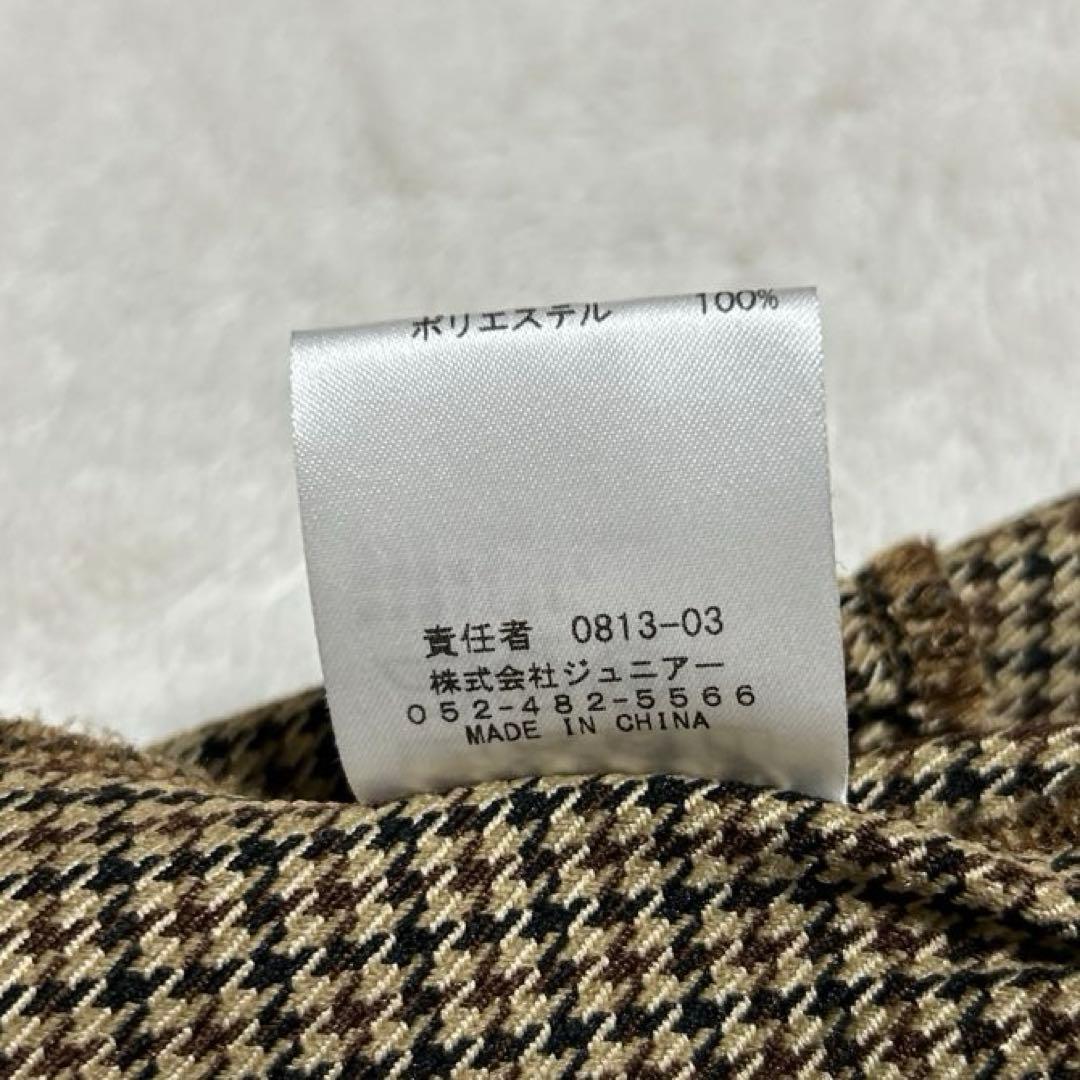 Rose Tiara チェック ティアード チュニック ワンピース 大きいサイズ