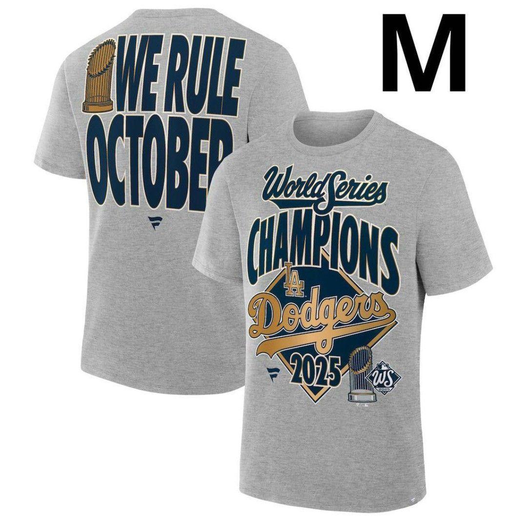 大谷翔平／ロサンゼルス・ドジャース／ワールドシリーズ優勝／Tシャツ／Mサイズ