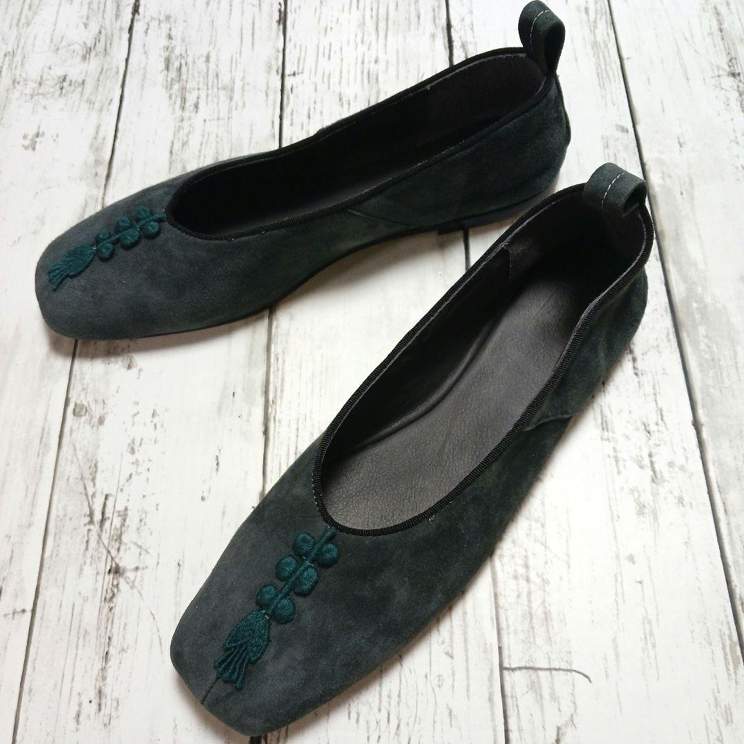 ミナペルホネン フラットシューズ 24㎝ 2024-25秋冬 kävellä