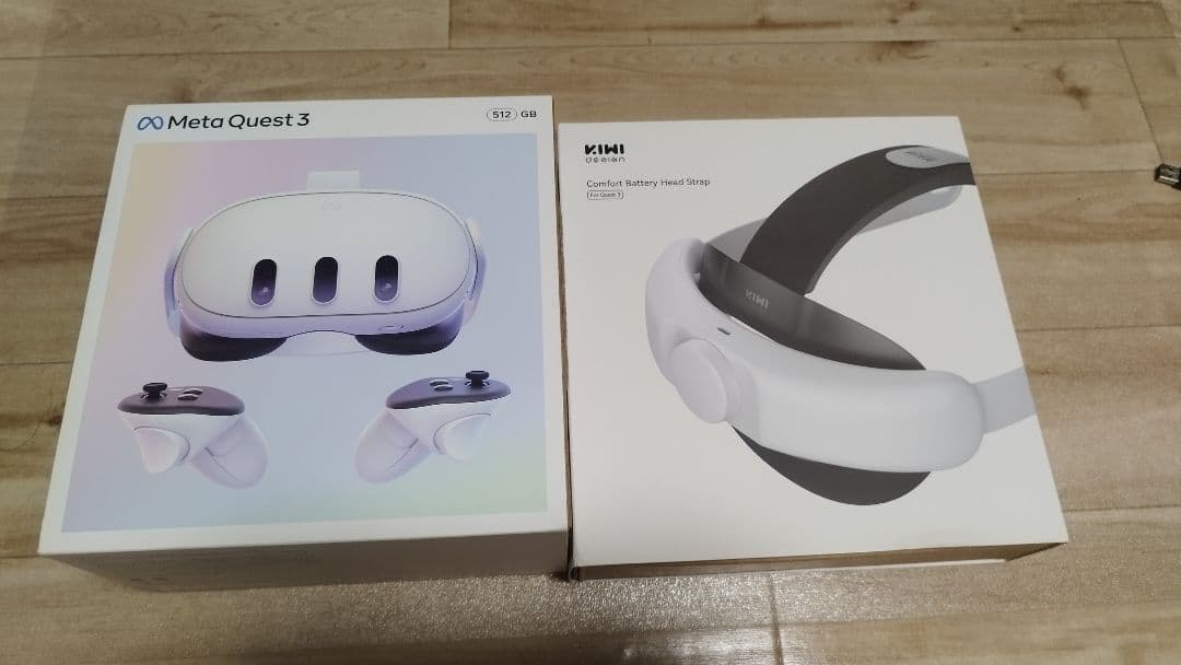  Quest 3 512GBモデル+バッテリーストラップ