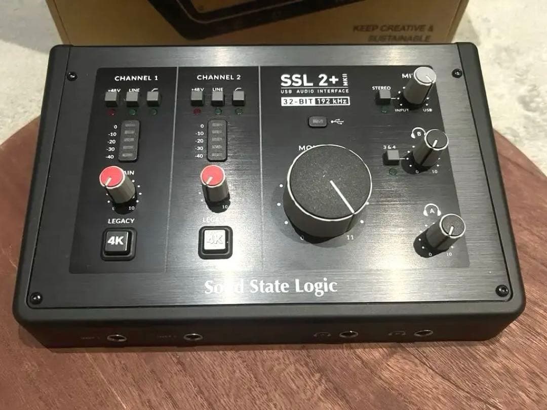 SSL2+ MKII USBオーディオインターフェイス 中古 美品