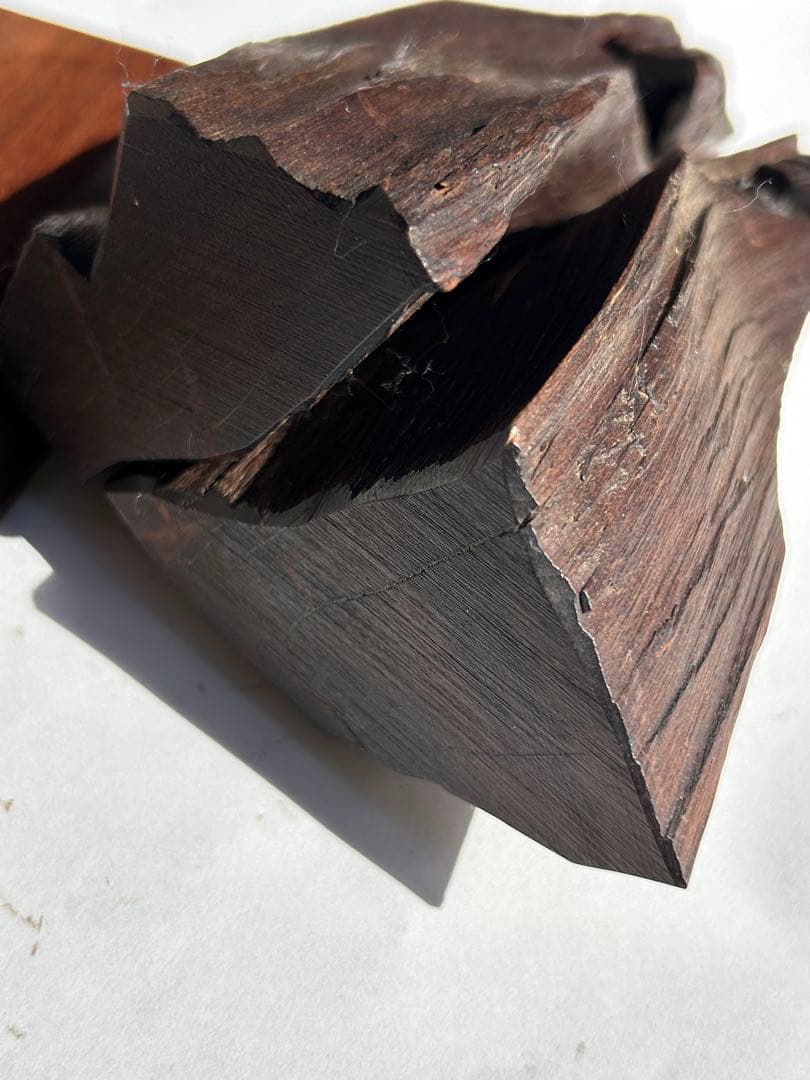 三*浩様 木製抽象彫刻 二人の人物像　夫婦像　アイヌ　木彫り　瀧口正満作品