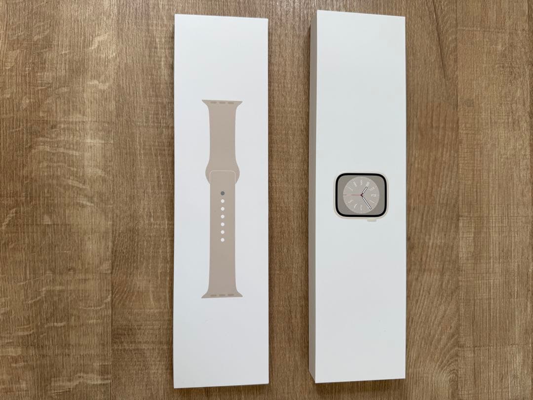 と*り様 Apple Watch Series 8 ホワイト【美品】