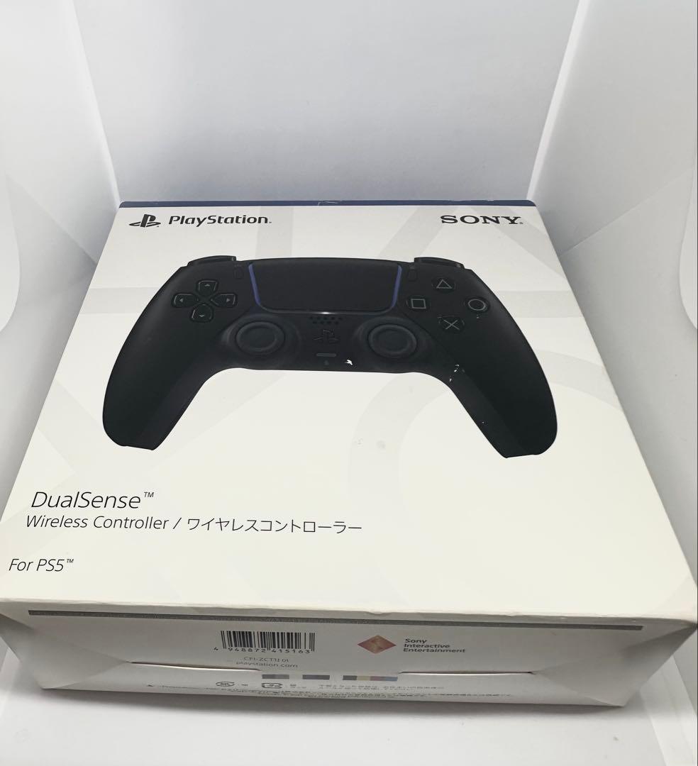【新品未開封】PS5 コントローラー　DualSense ミッドナイトブラック
