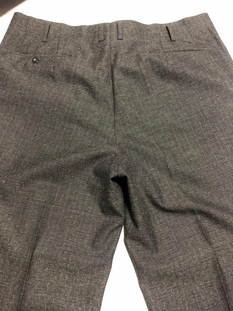 【圧巻の生地感】 70s TALON ウール&シルク ネップ スラックス