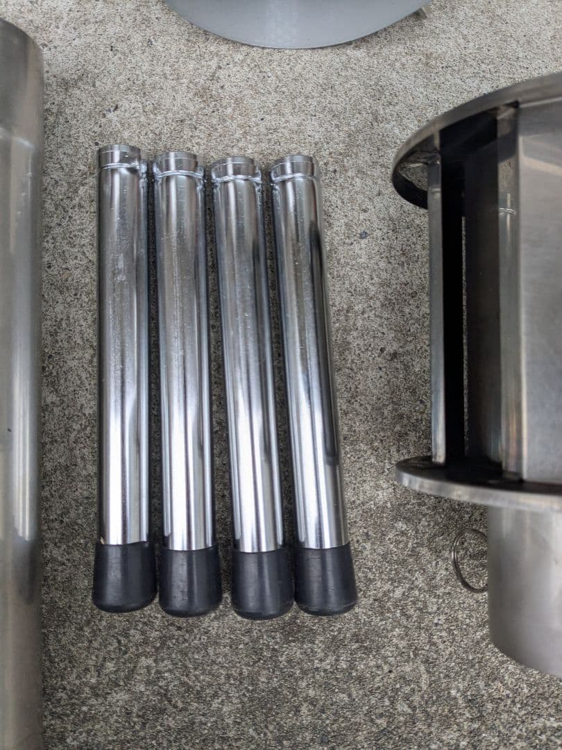 UNIFLAME（ユニフレーム）　ペレットストーブ　煙突ガード＆収納バッグ付き