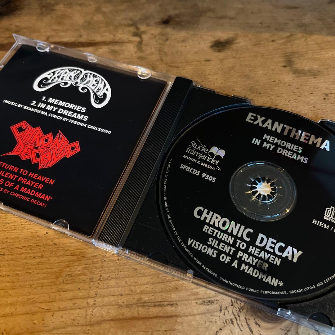 洋楽 Exanthema / Chronic Decay Split