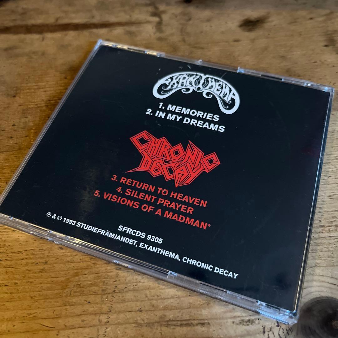 洋楽 Exanthema / Chronic Decay Split