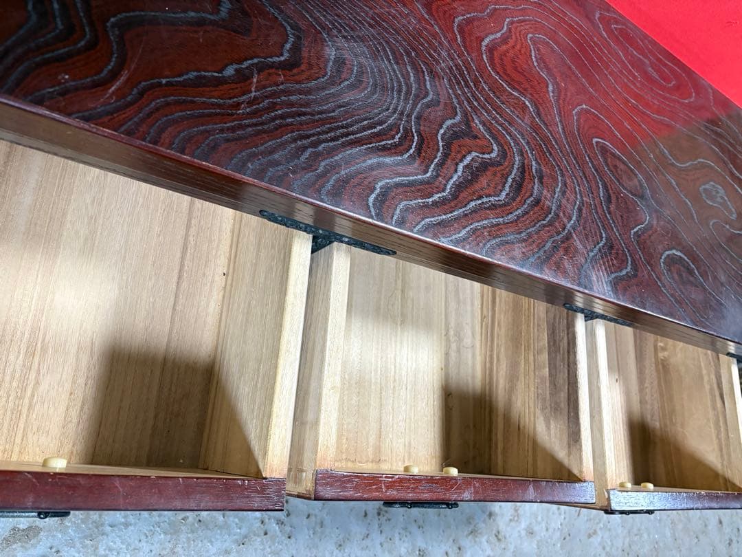 きゃら　筑後民芸　和箪笥　チェスト　欅材　和モダン