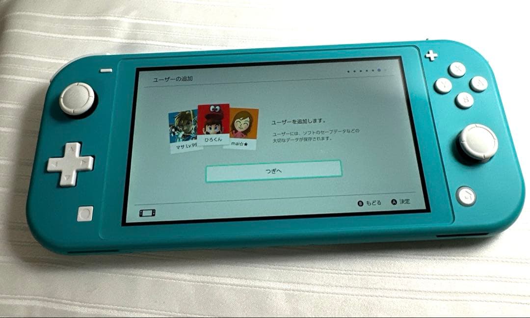 Nintendo Switch Lite ターコイズ 任天堂 ★動作品 美品