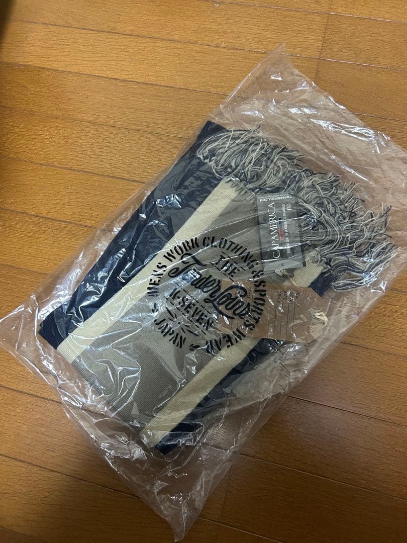 テンダーロイン　マフラー　NAVY 新品