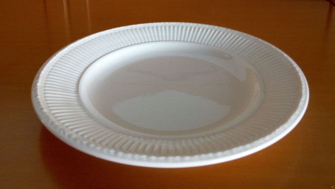 【廃盤・未使用】黒壺 ウェッジウッド クィーンズウェア EDME プレート ５枚