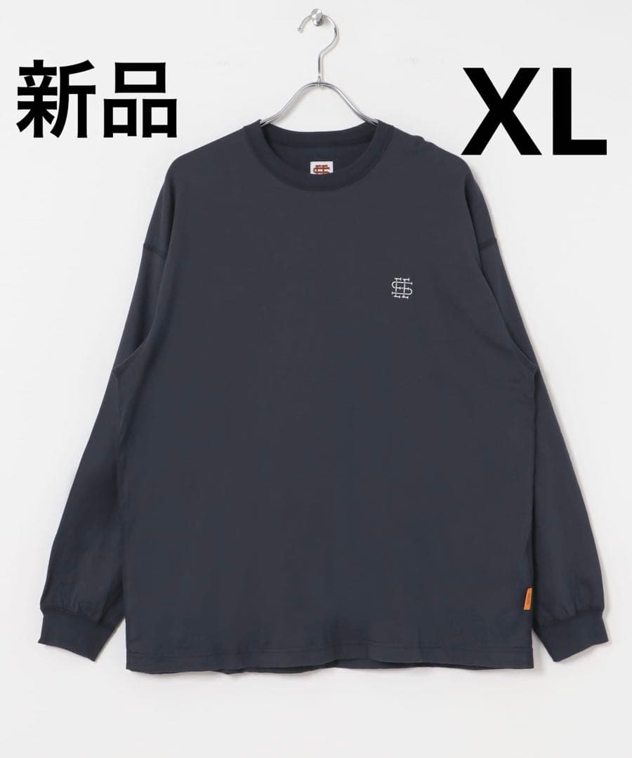 【新品未使用】SEESEE BASIC LS TEE Lサイズ D Navy
