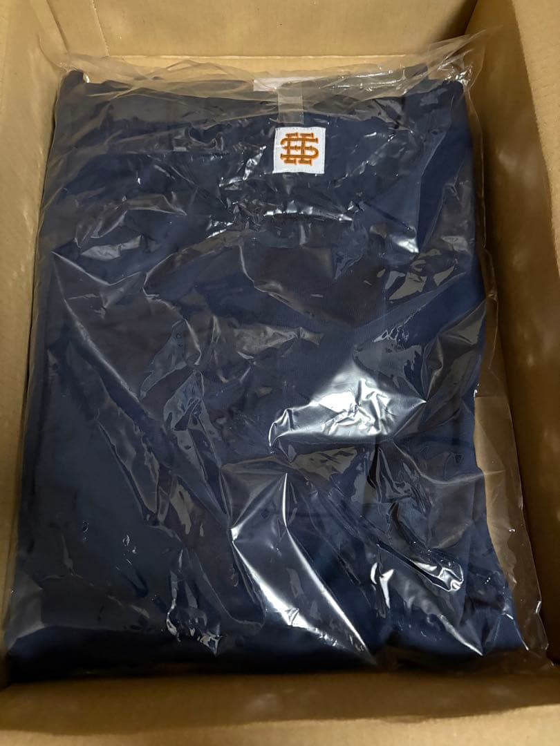 【新品未使用】SEESEE BASIC LS TEE Lサイズ D Navy