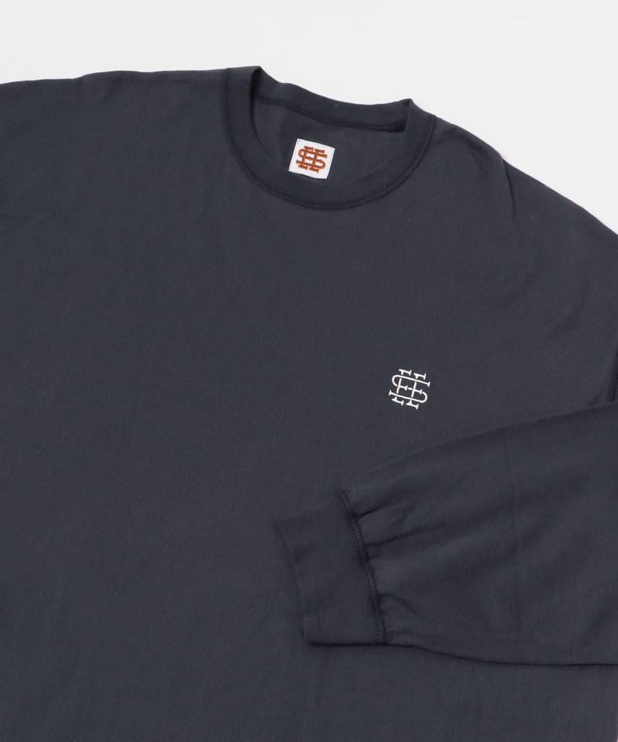 【新品未使用】SEESEE BASIC LS TEE Lサイズ D Navy