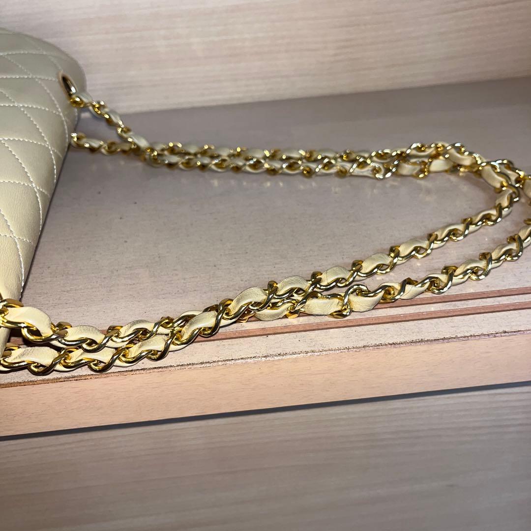 CHANEL シャネル マトラッセ ショルダーバッグ ヴィンテージ ベージュ