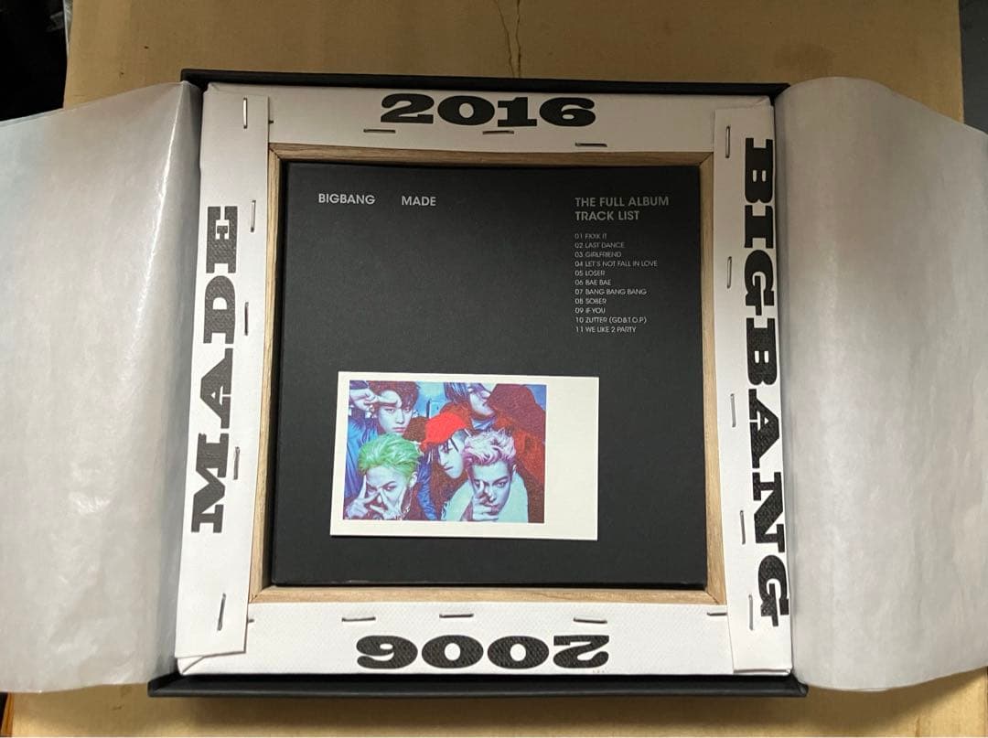 BIGBANG MADE THE FULL ALUBM 韓国初回キャンバス盤仕様