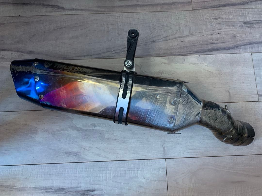 zx10r 2016〜2020 トリックスター　イカヅチ　スリップオンマフラー