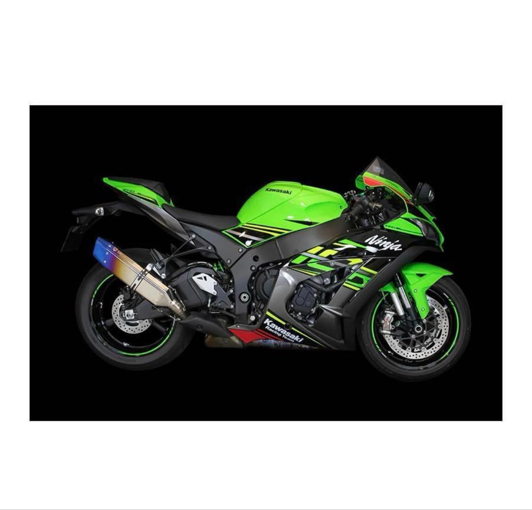 zx10r 2016〜2020 トリックスター　イカヅチ　スリップオンマフラー