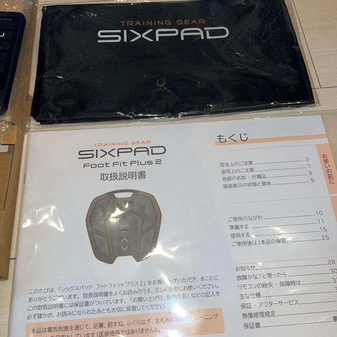 フットフィットプラス2 SIXPAD シックスパッド　正規品　MTG　Foot