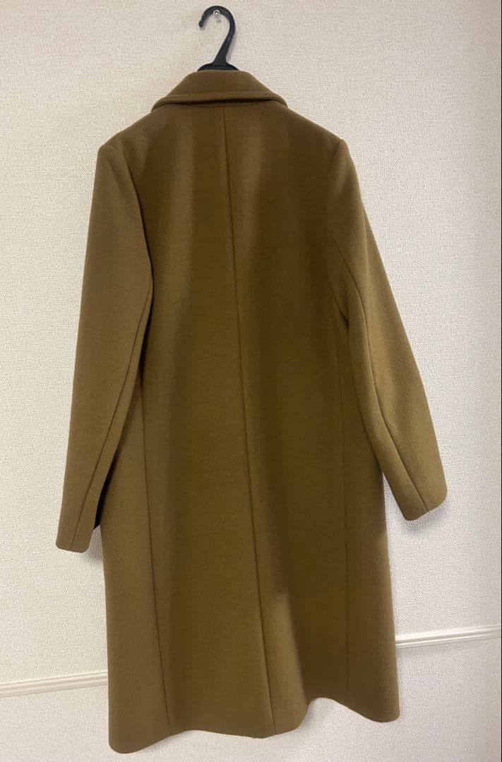 美品　ユナイテッドアローズ　オリーブカラー チェスターコート Lサイズ