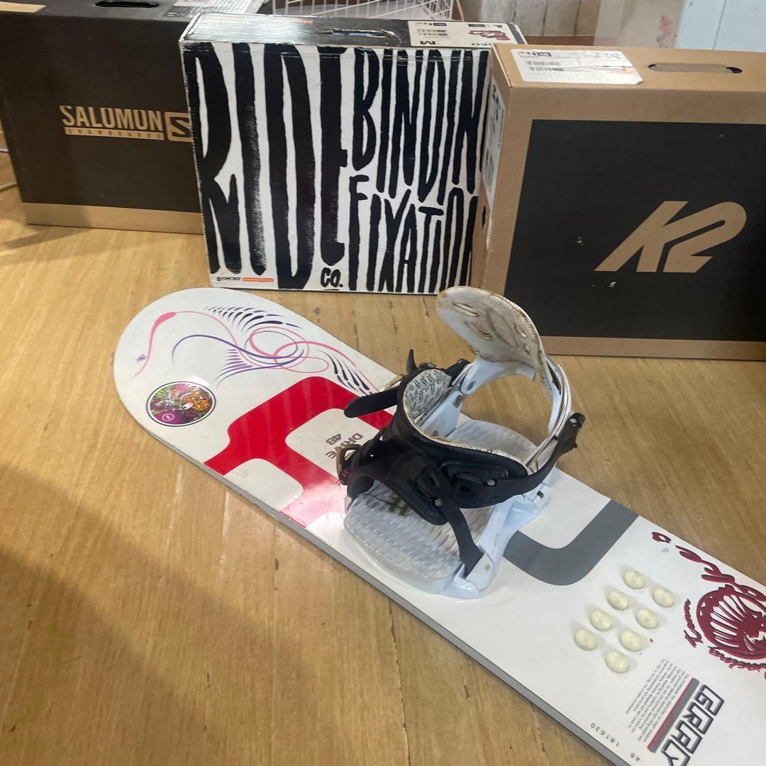 GRAY×HEAD　良質国産スノーボードセット　OGASAKA製　バイン付