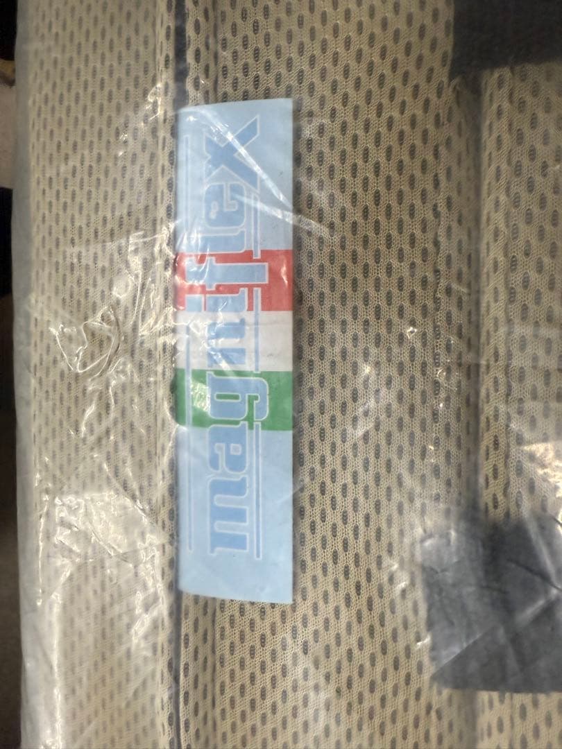 マニフレックス メッシュウィング 三つ折り高反発マットレスシングル ミッドグレー