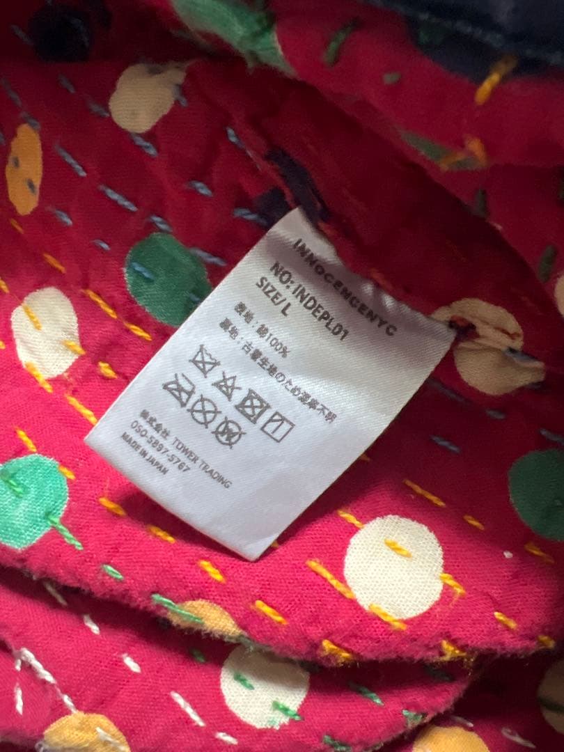 innocence NY プルオーバーフーディージャケット アノラック パーカー