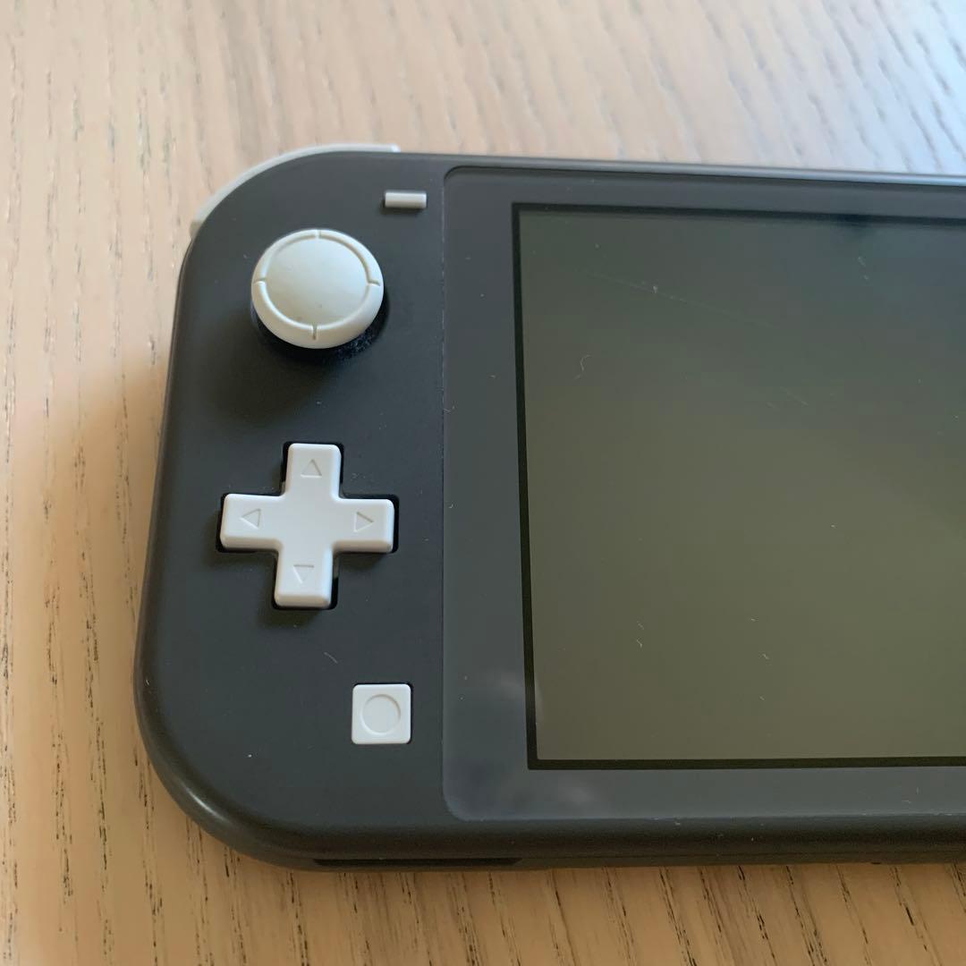 Nintendo Switch Lite グレー　箱、充電器つき