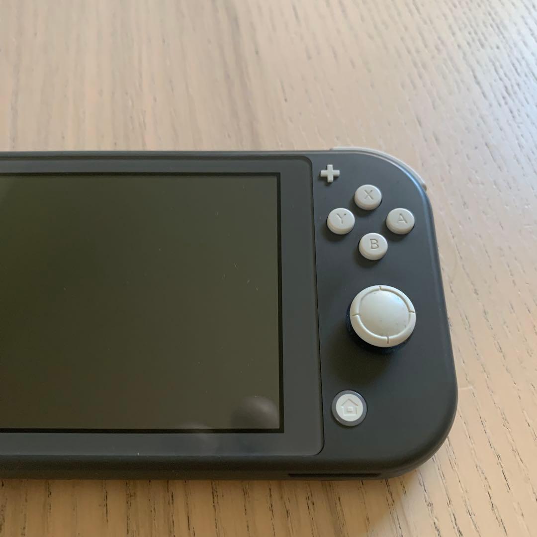 Nintendo Switch Lite グレー　箱、充電器つき