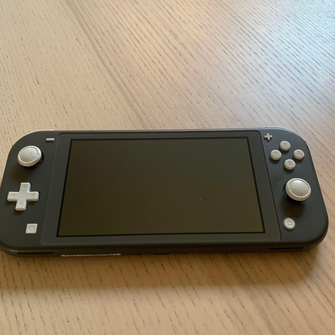 Nintendo Switch Lite グレー　箱、充電器つき