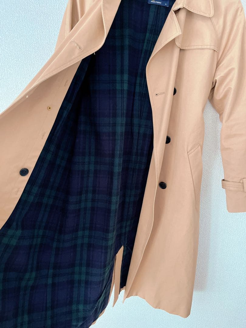 FRED PERRY フレッドペリー　TRENCH COAT ライナー付き　美品