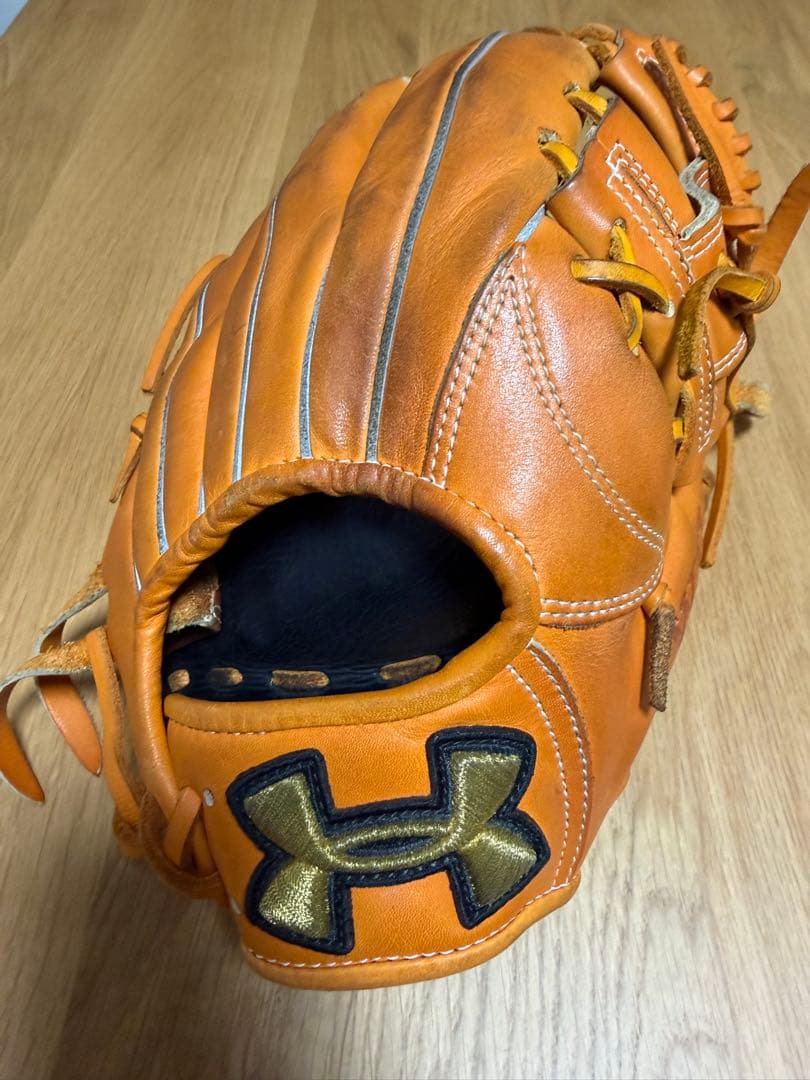 Under Armour 軟式グローブ QBB0249 オレンジ