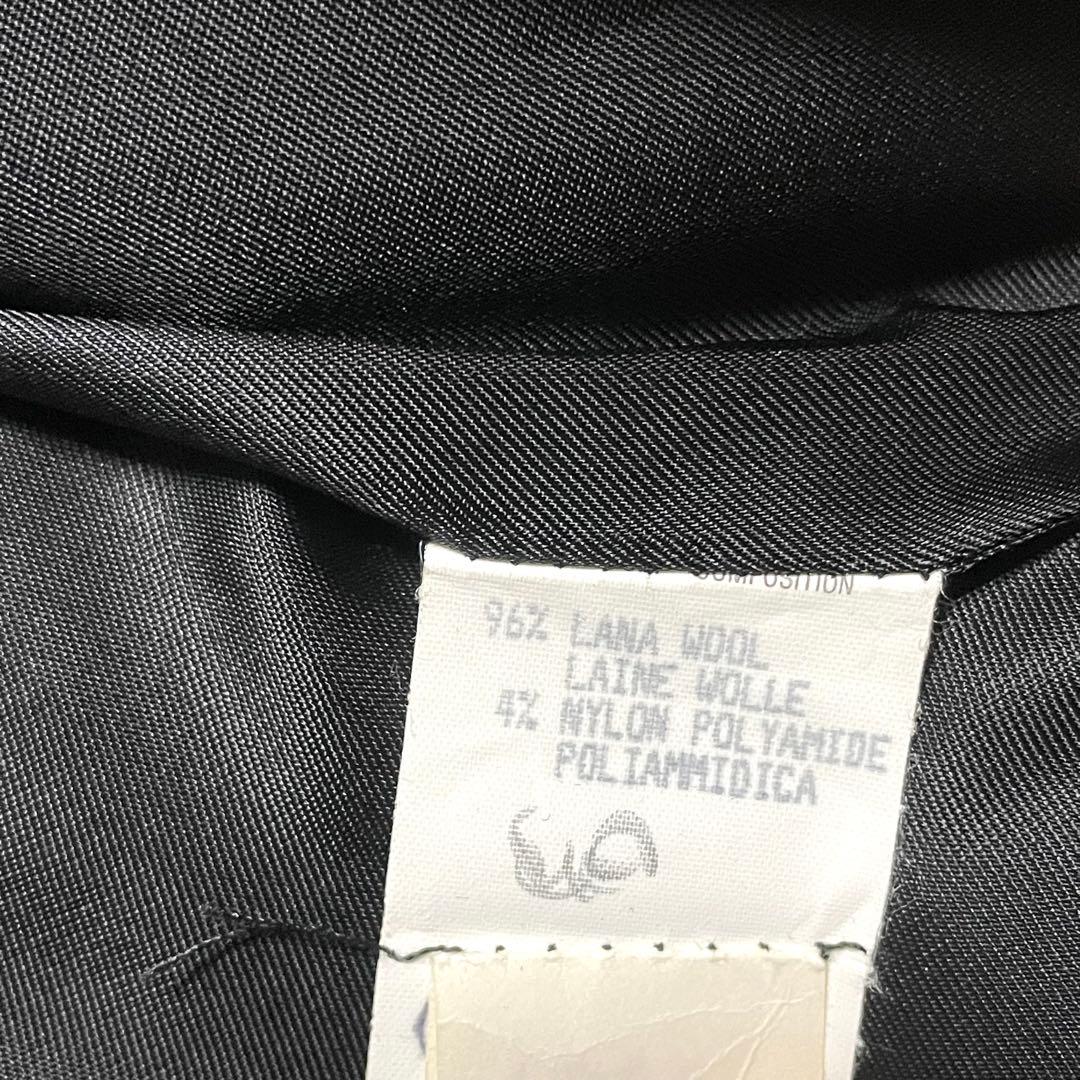 美品 GUCCI ダブル 金ボタン スカート セットアップ レディース42 黒