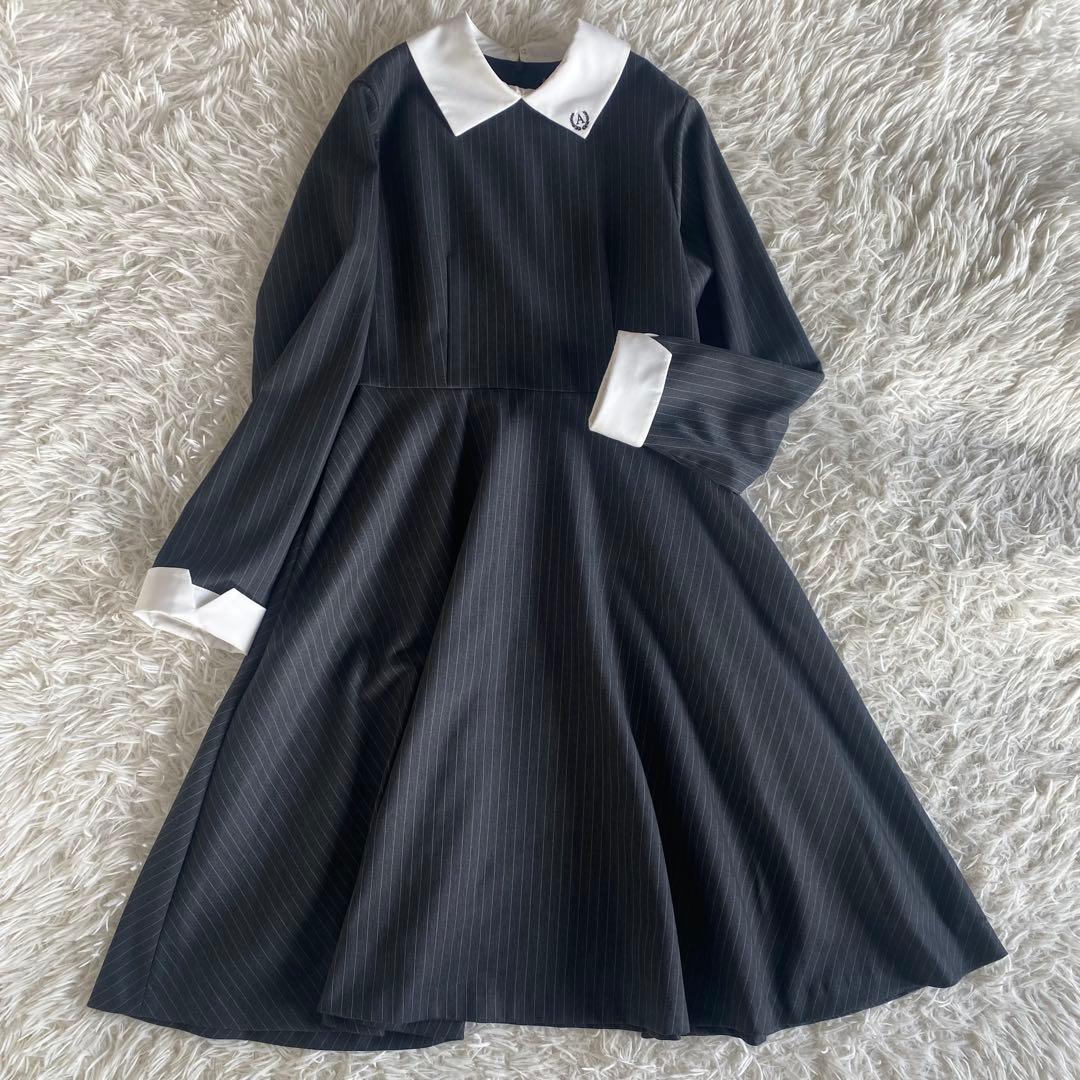 【極美品】アリサナ　165cm フォーマル4点セット　ボレロ　ワンピース　グレー