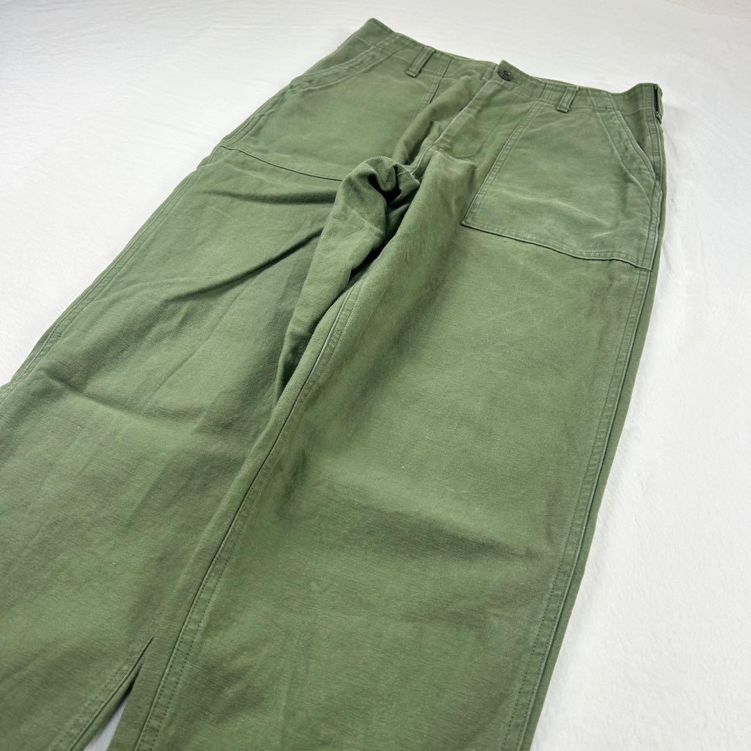b1278✨美品✨【Shinzone】ベイカーパンツ　希少サイズ　40　カーキ