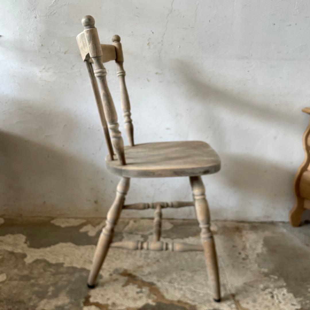 ビンテージ ダイニング カフェチェア 剥離 no8