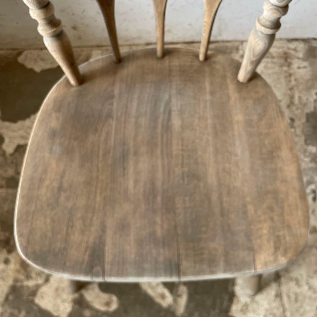 ビンテージ ダイニング カフェチェア 剥離 no8