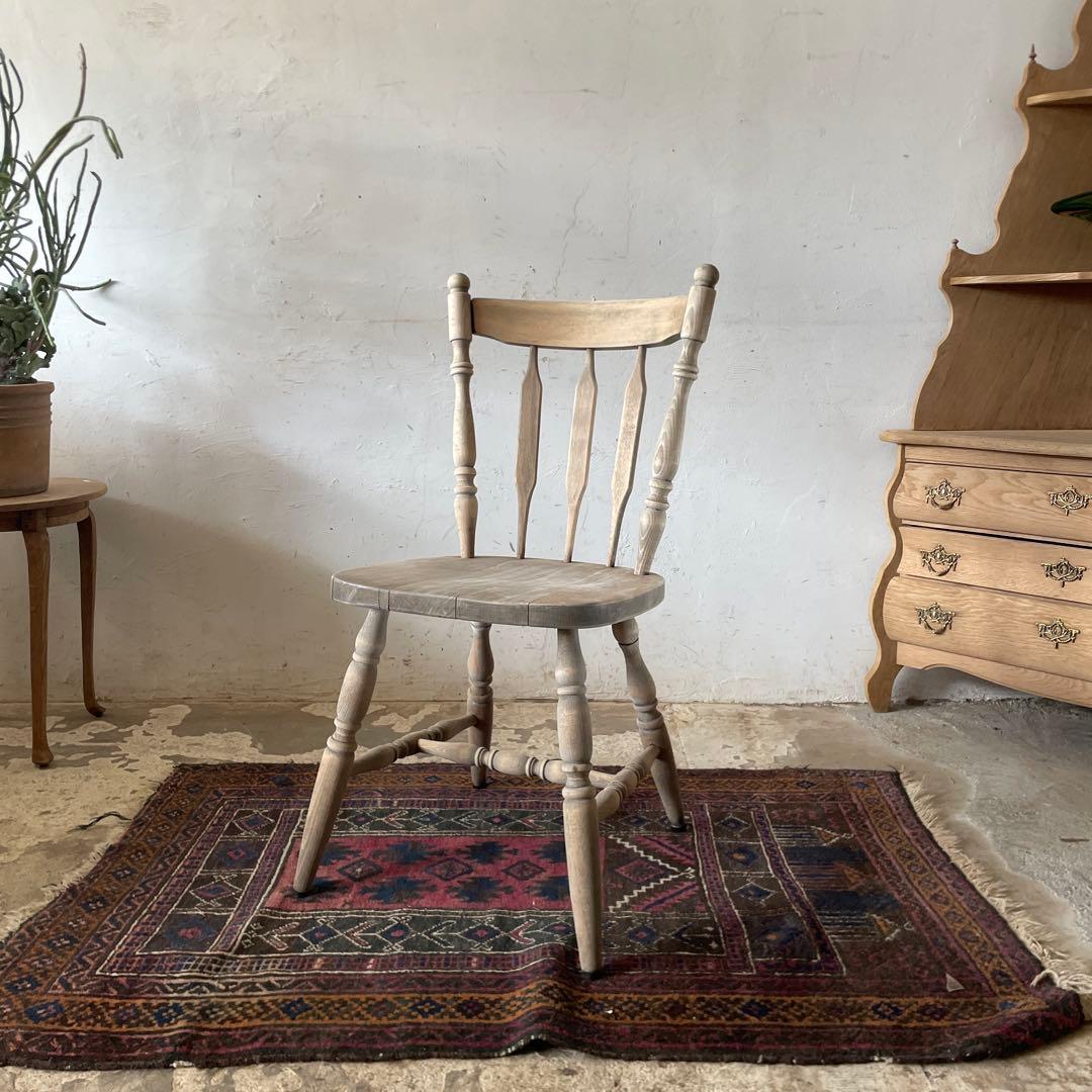 ビンテージ ダイニング カフェチェア 剥離 no8