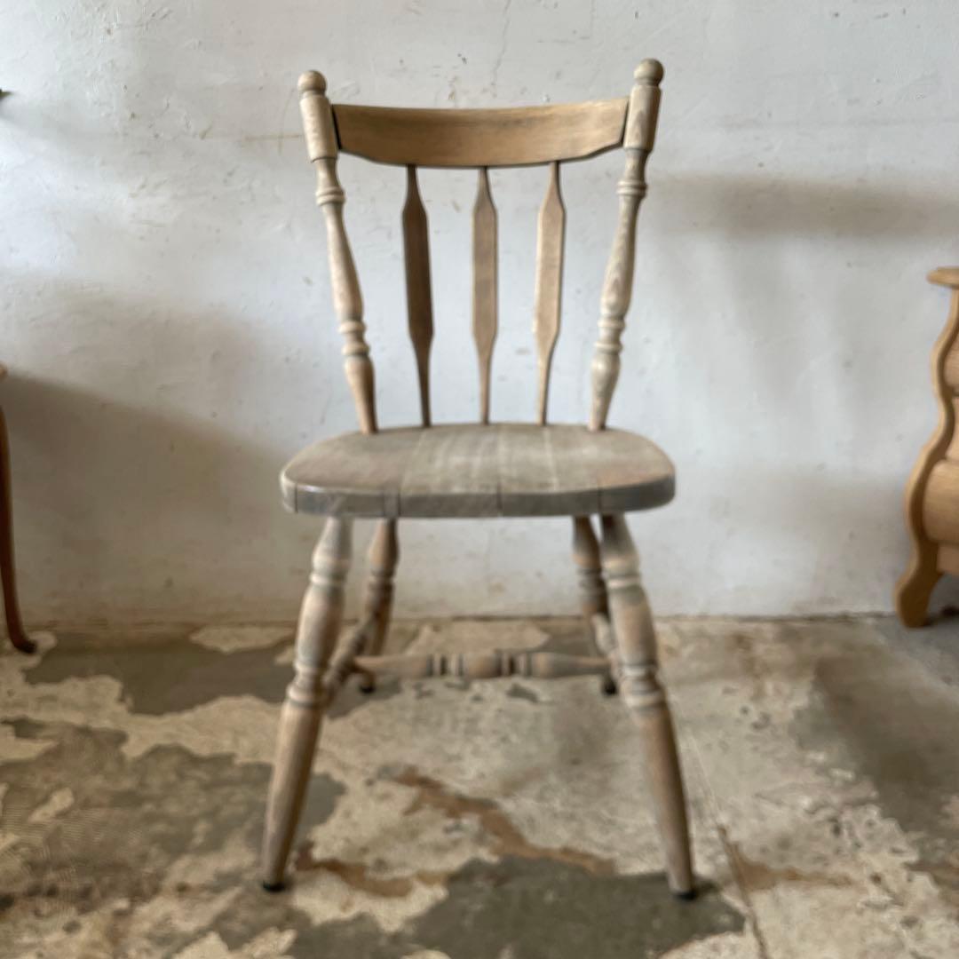 ビンテージ ダイニング カフェチェア 剥離 no8