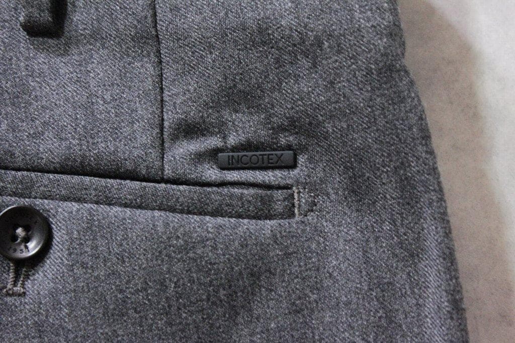 INCOTEX★新品5.5万円インコテックス テクノウール1プリーツパンツ52