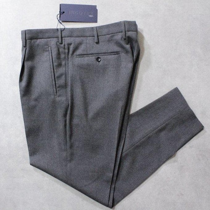 INCOTEX★新品5.5万円インコテックス テクノウール1プリーツパンツ52
